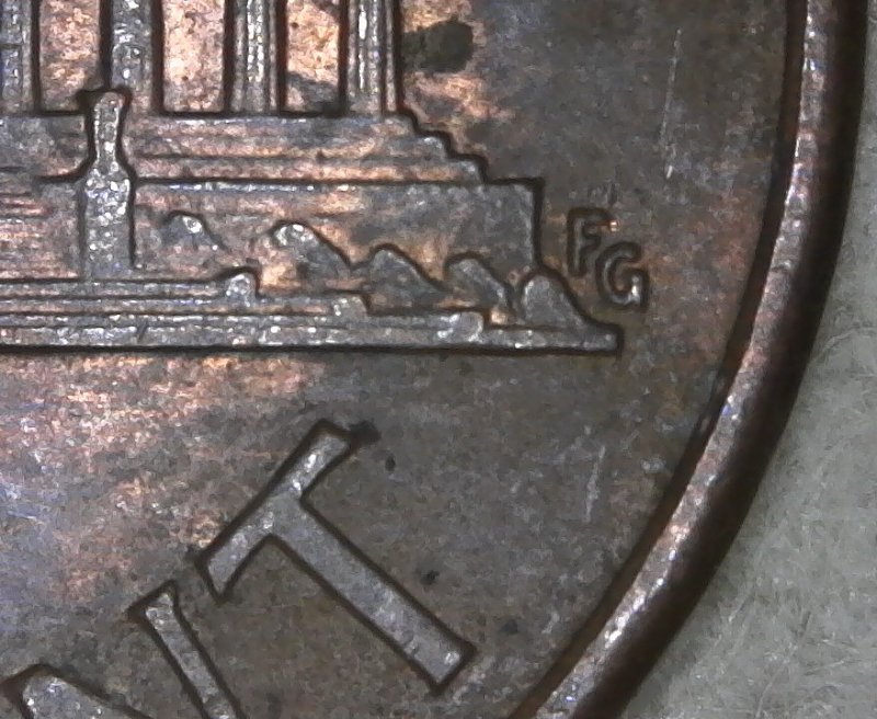 2000-P-Lincoln-Memorial-Cent-Wide-AM-Found-CRH!